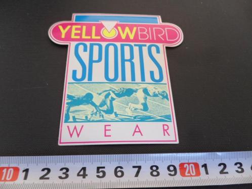 sticker yellowbird sportswear, Verzamelen, Stickers, Zo goed als nieuw, Bedrijf of Vereniging, Ophalen