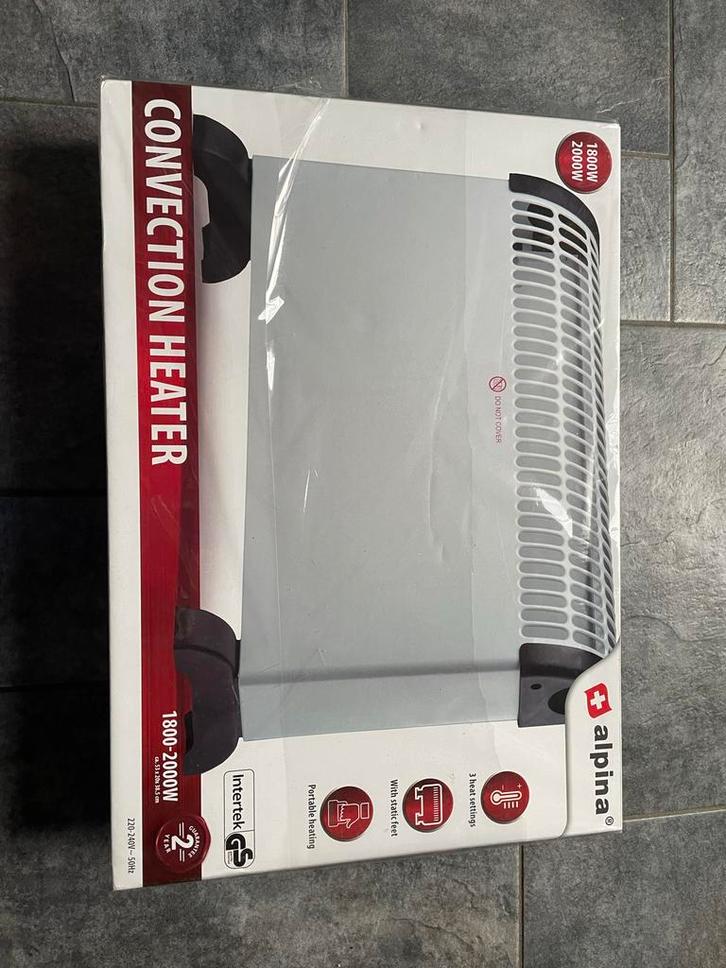 Alpina Convectorkachel - Nieuw in doos!, Huis en Inrichting, Kachels, Nieuw, Vrijstaand, Overige soorten, Elektrisch, Ophalen