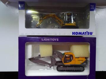 Lion Toys 2 verschillende graafmachines. Nieuw in OV P beschikbaar voor biedingen