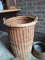 mand/retro/vintage/riet/planten/decoratie, Ophalen, Rond, Riet