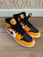 Air Jordan 1 Mid GS “Taxi” – Black/White, Kleding | Dames, Zwart, Nike, Ophalen of Verzenden, Sneakers of Gympen