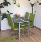 Eettafel 120 x 70, Gebruikt, 100 tot 150 cm, Glas, Vier personen