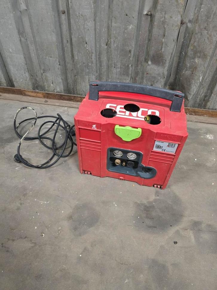 Senco PCS1290 mini compressor in systainer - 540W - 8,6 bar, Doe-het-zelf en Verbouw, Compressors, Zo goed als nieuw, Ophalen of Verzenden