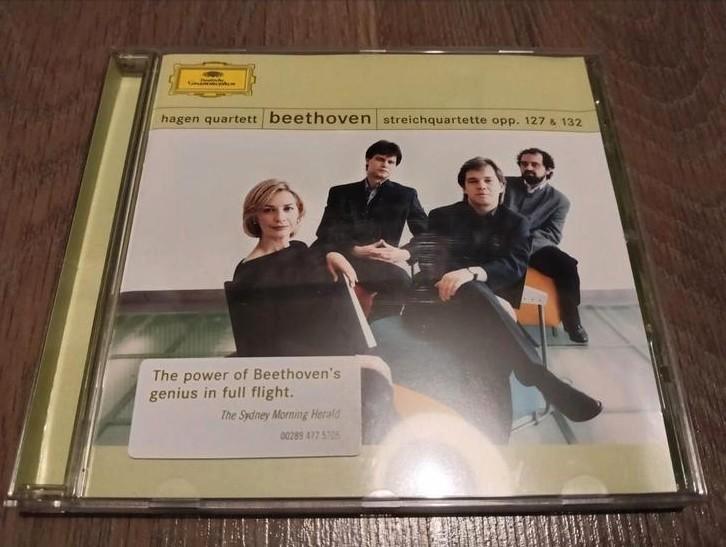 Beethoven - Hagen Quartett - Strijkkwartetten, Cd's en Dvd's, Cd's | Klassiek, Zo goed als nieuw, Kamermuziek, Romantiek, Ophalen of Verzenden