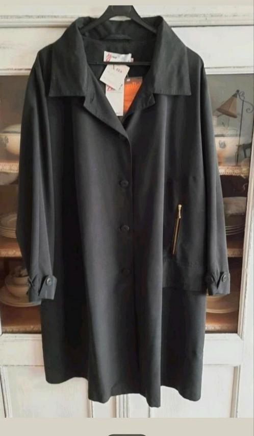 Prachtige nieuwe zwarte Mona Lisa lichtgewicht zomer jas 54, Kleding | Dames, Grote Maten, Nieuw, Jas of Mantel, Zwart, Verzenden