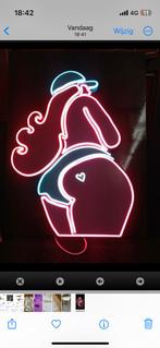 Neon piet parra echt glas, Ophalen of Verzenden