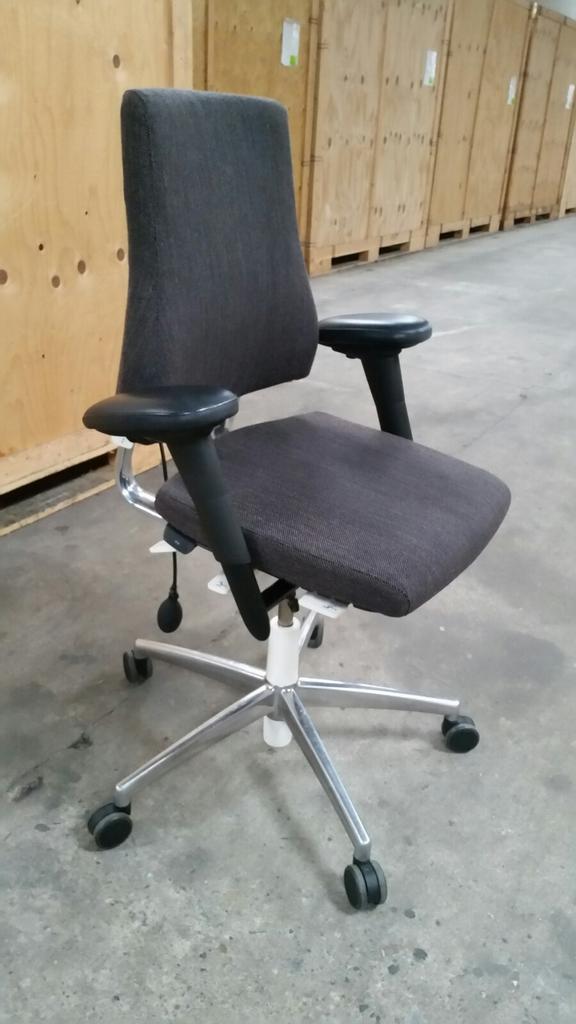 BMA Axia Ergonomische bureaustoel, grijs, Huis en Inrichting, Bureaustoelen, Gebruikt, Bureaustoel, Grijs, Ergonomisch, Ophalen