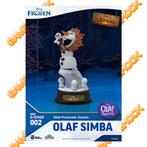 NIEUW Disney Frozen Olaf Mini PVC Diorama Lion King Simba, Nieuw, Ophalen of Verzenden