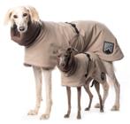 Honden regen-jas van het merk Dog Gear. Maat L/groot. Beige., Ophalen of Verzenden, Zo goed als nieuw