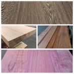 Meubelhout / meubelplanken Eiken, Mahonie Noten, Wengé etc., Doe-het-zelf en Verbouw, Hout en Planken, Ophalen, Nieuw, Plank, Minder dan 200 cm