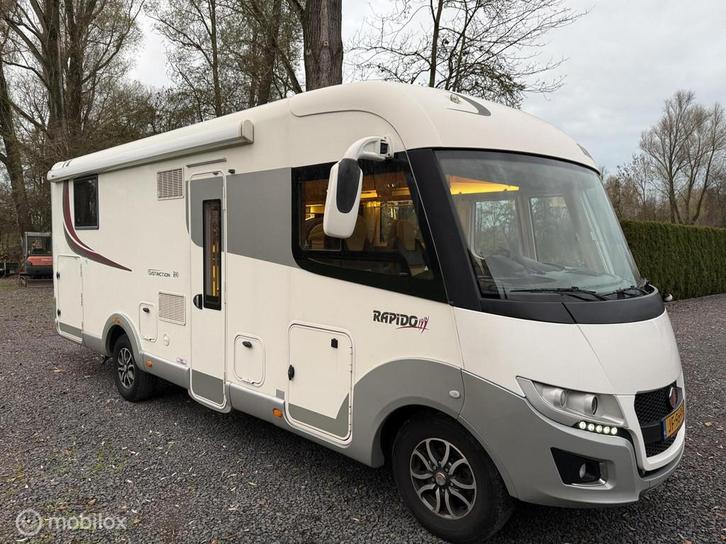 Rapido I90 DISTINCTIOIN Queensbed Garage Airco Navi, Caravans en Kamperen, Campers, Bedrijf, tot en met 6, Integraal, Rapido, Diesel