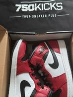 Nike Air Jordan 1 Mid Red Rood Chicago Toe 2019 Maat EU43 J1, Nieuw, Jordan, Sneakers of Gympen, Verzenden