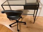 BIJNA GRATIS €5 - bureaustoel IKEA LOBERGET / MALSKÄR, Huis en Inrichting, Bureaustoelen, Ophalen, Zo goed als nieuw, Zwart