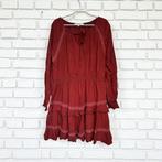Miljuschka By Wehkamp Jurk Mt 46 OranjeBruin Romantisch, Kleding | Dames, Mw, Miljuschka by wehkamp, Verzenden, Maat 46/48 (XL) of groter