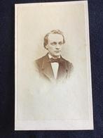 CDV, Jongeman, J.W. Karsses, Groningen, zeer oud, dun karton, Ophalen of Verzenden, Voor 1940, Gebruikt, Foto