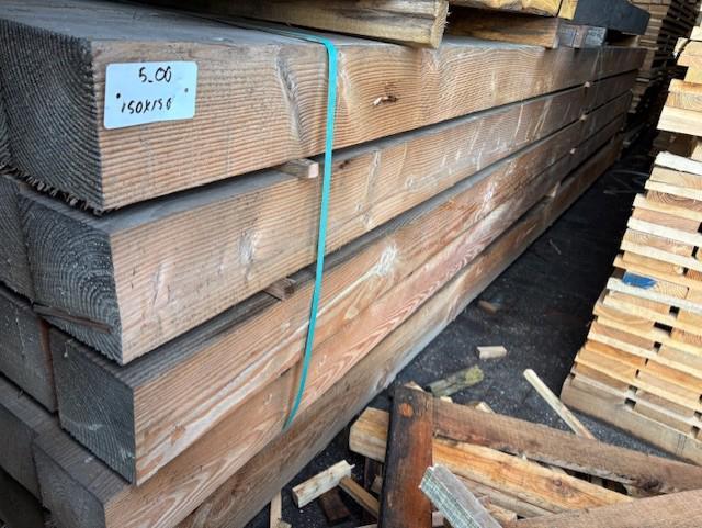 AANBIEDING Douglas palen 15x15cm 240/400/500cm NU €11,50 pm, Tuin en Terras, Palen, Balken en Planken, Zo goed als nieuw, Palen