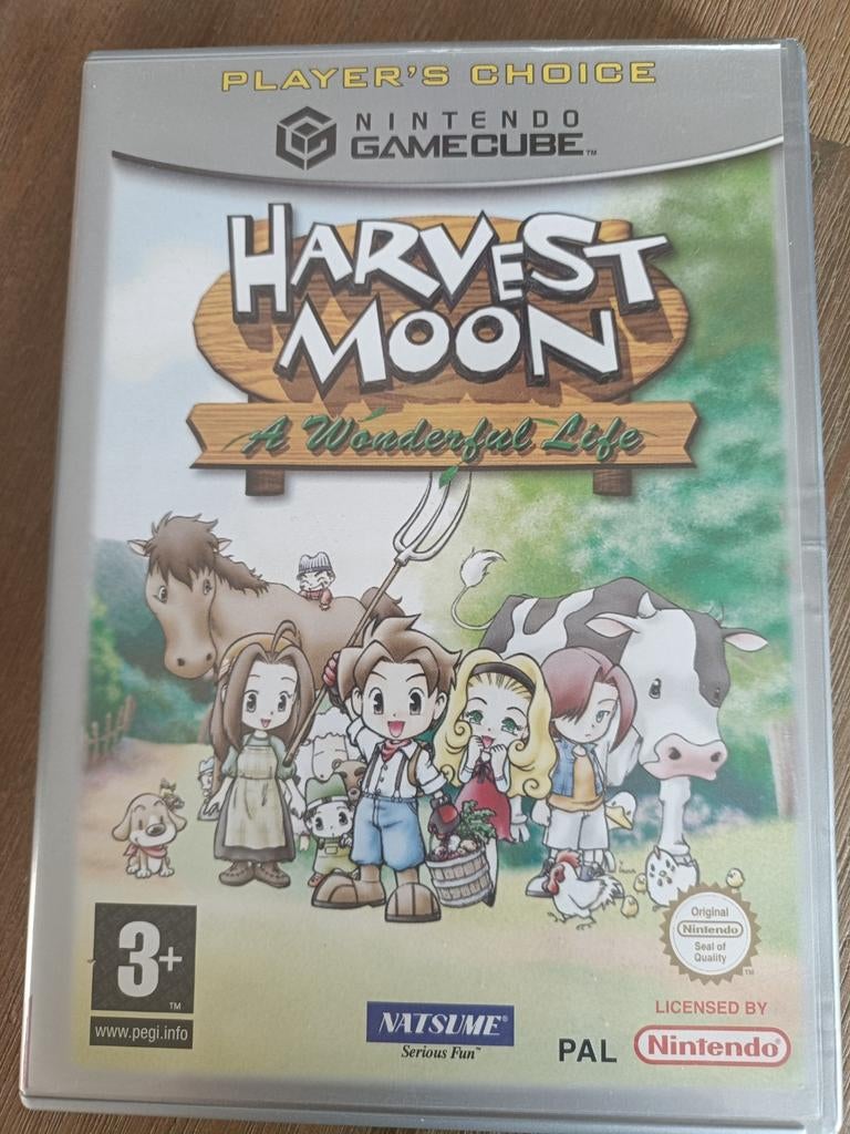 Harvest Moon: A Wonderful Life - GameCube, Spelcomputers en Games, Games | Nintendo GameCube, 1 speler, Ophalen of Verzenden, Zo goed als nieuw