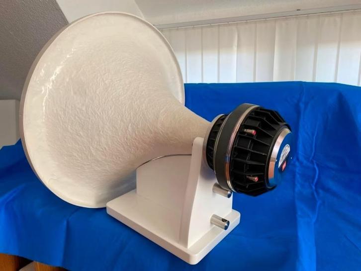 JABO KH-53 KUGELWELLEN HOORN + BMS 4590 COAXIAAL, Audio, Tv en Foto, Luidsprekers, Zo goed als nieuw, Front, Rear of Stereo speakers