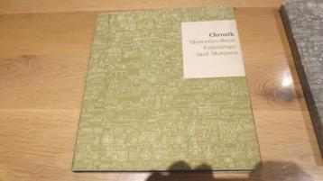 2 boeken chronik mercedes-benz fahrzeuge und motoren beschikbaar voor biedingen