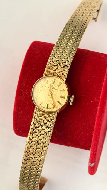 14k gouden 23gr Baume & Mercier Collectors Item horloge beschikbaar voor biedingen