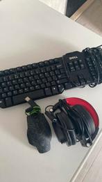 Gaming muis,headsat,toetsenbord, Ophalen, Zo goed als nieuw