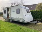 Caravelair 470 Ambiance Style 2008 Fransbed met voortent, Rondzit, 750 - 1000 kg, 4 tot 5 meter, 2 aparte bedden