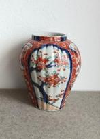 geribbelde antieke Japanse porseleinen vaas - Meiji periode, Antiek en Kunst, Antiek | Porselein, Ophalen