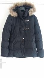 Deze heerlijke warme zwarte adrexx fad dustcoat maat M, Ophalen of Verzenden, Zo goed als nieuw, Maat 38/40 (M), Zwart