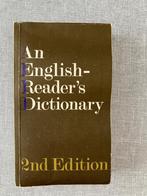 An English-Reader’s Dictionary, Ophalen of Verzenden, Gelezen