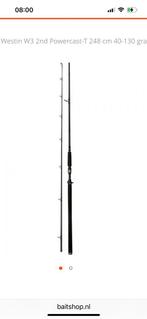 Westin W3 Powercast 2nd-T 40-130 gram 248cm, Ophalen of Verzenden, Zo goed als nieuw, Werphengel
