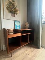 Media kastje voor o.a. platenspeler, Huis en Inrichting, Ophalen, 100 tot 150 cm, Vintage jaren zestig, Zo goed als nieuw