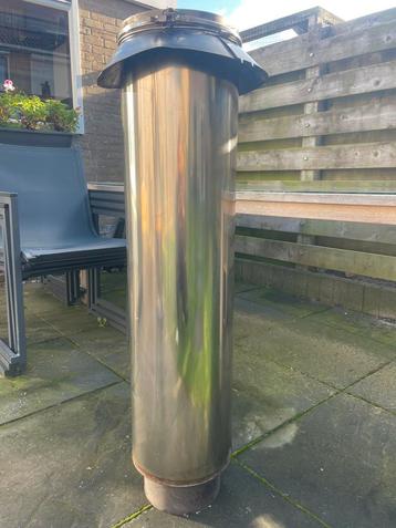 Kachelpijp dubbelwandig