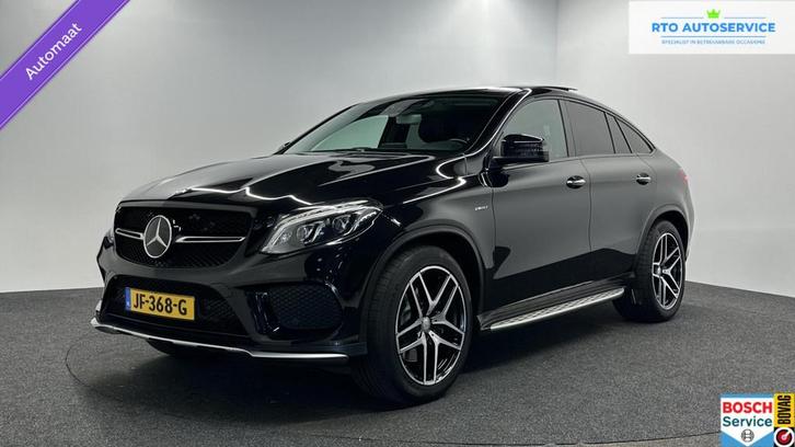Mercedes GLE-klasse 450 AMG 4MATIC PANO TREKHAAK LEDER, Auto's, Mercedes-Benz, Bedrijf, Te koop, GLE, 4x4, ABS, Achteruitrijcamera