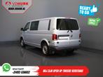 Volkswagen Transporter T6.1 2.0 TDI 150 pk DSG Aut. L2 DC BP, Auto's, Stof, Gebruikt, 4 cilinders, 150 pk