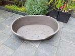 Hondenmand 80cm, kunststof, ovaal, taupe, Dieren en Toebehoren, Hondenmanden, Ophalen, Gebruikt, Overige