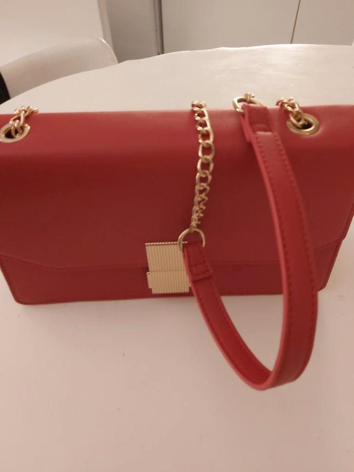 Rode Handtas Anna Field  (NIEUW), Sieraden, Tassen en Uiterlijk, Tassen | Damestassen, Nieuw, Handtas, Rood, Ophalen of Verzenden