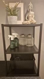 2x Ikea Enhet kast - Zwart, Huis en Inrichting, Ophalen, Zo goed als nieuw