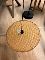 Riet/bamboe achtige hanglamp, Huis en Inrichting, Lampen | Hanglampen, Ophalen of Verzenden, Nieuw, Overige materialen, Minder dan 50 cm