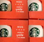 Set van 4 Originele collector items Starbucks mokken, Ophalen of Verzenden, Nieuw, Glas of Glazen, Overige merken