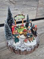 Kerstdorp prachtig item originele doos kersthuisjes, Ophalen of Verzenden, Zo goed als nieuw