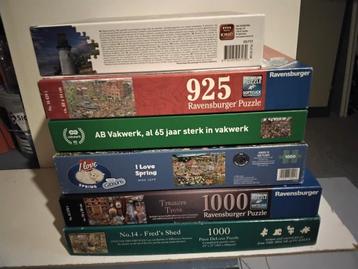 Meerdere puzzels beschikbaar voor biedingen