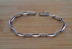 zilveren closed for ever armband [578], Verzenden, Zo goed als nieuw, Zilver, Zilver