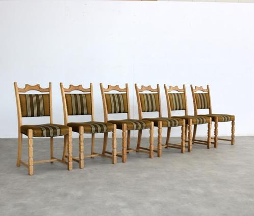 brutalist eetkamerstoelen | vintage stoelen | jaren 60 | (4), Huis en Inrichting, Stoelen, Gebruikt, Vijf, Zes of meer stoelen