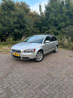Volvo V50 T5 270pk – Automaat – Goed onderhouden, Auto's, 74 €/maand, Zwart, 700 kg, Leder en Stof