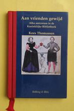 Thomassen, AAN VRIENDEN GEWIJD alba amicorum in de Kon. Bibl, Ophalen of Verzenden, Nieuw