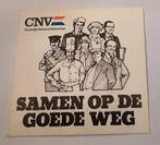 Sticker CNV samen op de goede weg, Ophalen of Verzenden, Nieuw, Bedrijf of Vereniging