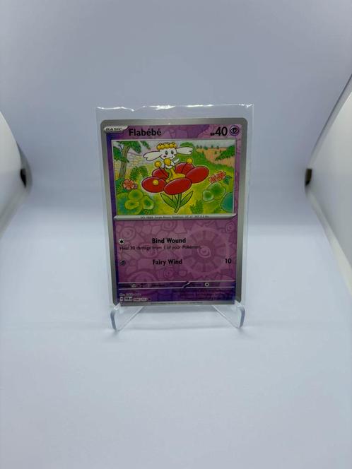 Flabebe 086/167 reverse holo, Hobby en Vrije tijd, Verzamelkaartspellen | Pokémon, Zo goed als nieuw, Losse kaart, Ophalen of Verzenden