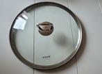 Vivo glazen deksel voor wok of hapjespan 29 cm, Huis en Inrichting, Ophalen of Verzenden, Gebruikt, Glas, Wok