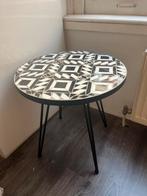 Bijzettafel, Huis en Inrichting, Tafels | Bijzettafels, Minder dan 55 cm, Zo goed als nieuw, Rechthoekig, Ophalen