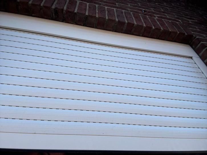 Lamellen inbouw rolluik 170cm breed, Doe-het-zelf en Verbouw, Rolluiken, Zo goed als nieuw, 150 tot 200 cm, Wit, Ophalen